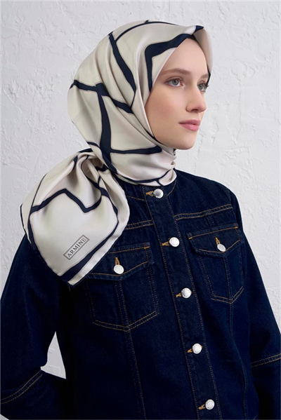 Armine Sura İpek Eşarp 9441-02
