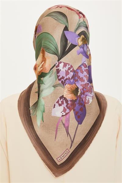 Armine Twill İpek Eşarp 9215-35T