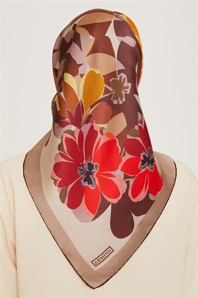 Armine Twill İpek Eşarp 9238-80T