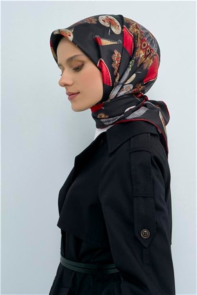 Armine Yeni Sezon 2026 Saf İpek Sura Eşarp 9532D 84