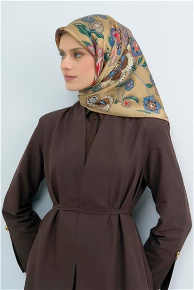 Armine Yeni Sezon 2026 Saf İpek Sura Eşarp 9523D 55