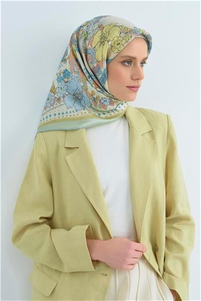 Armine Yeni Sezon 2026 Saf İpek Sura Eşarp 9535D 84