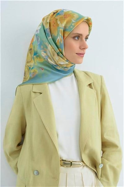 Armine Yeni Sezon 2026 Saf İpek Sura Eşarp 9520D 53