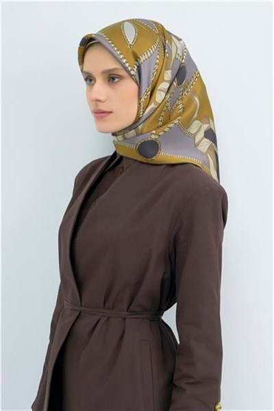 Armine Yeni Sezon 2026 Saf İpek Sura Eşarp 9531D 33