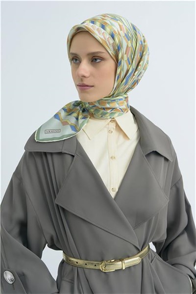 Armine Yeni Sezon 2026 Saf İpek Sura Eşarp 9542D 50