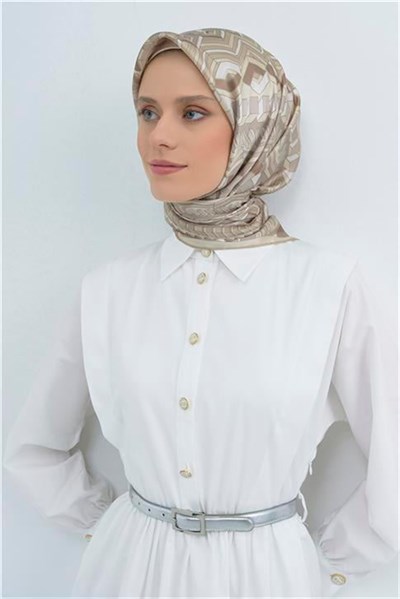 Armine Yeni Sezon 2026 Saf İpek Sura Eşarp 9542D 86