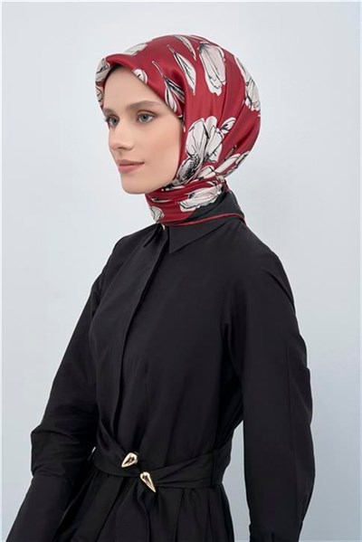 Armine Yeni Sezon 2026 Saf İpek Sura Eşarp 9536D 34
