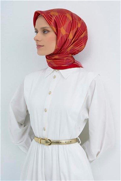 Armine Yeni Sezon 2026 Saf İpek Sura Eşarp 9533D 53