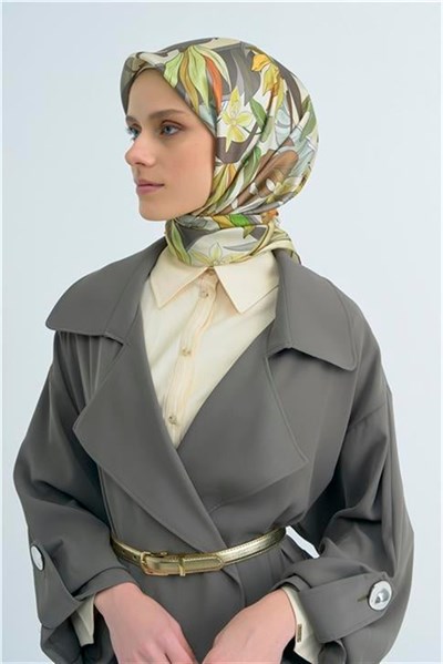 Armine Yeni Sezon 2026 Saf İpek Sura Eşarp 9500D 31