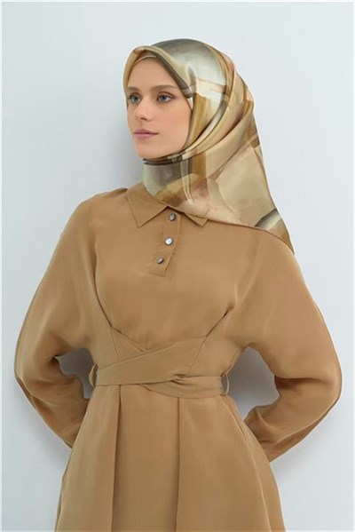 Armine Yeni Sezon 2026 Saf İpek Sura Eşarp 9510D 53