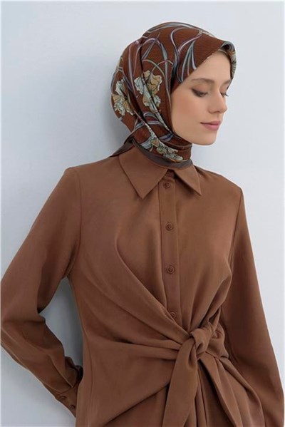 Armine Yeni Sezon 2026 Saf İpek Sura Eşarp 9512D 54