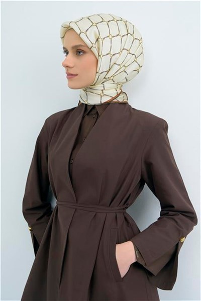 Armine Yeni Sezon 2026 Saf İpek Sura Eşarp 9538D 80