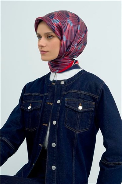 Armine Yeni Sezon 2026 Saf İpek Twill Eşarp 9533D 35