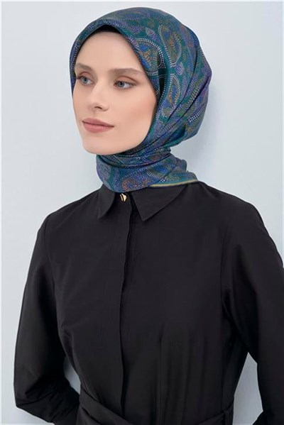 Armine Yeni Sezon 2026 Saf İpek Twill Eşarp 9540D 80