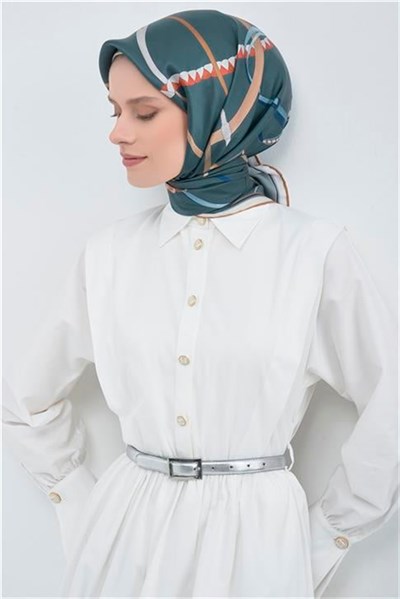 Armine Yeni Sezon 2026 Saf İpek Twill Eşarp 9517D 81