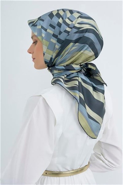 Armine Yeni Sezon 2026 Saf İpek Twill Eşarp 9507D 55