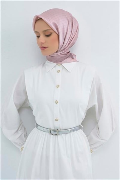 Armine Yeni Sezon 2026 Saf İpek Twill Eşarp 9526D 07