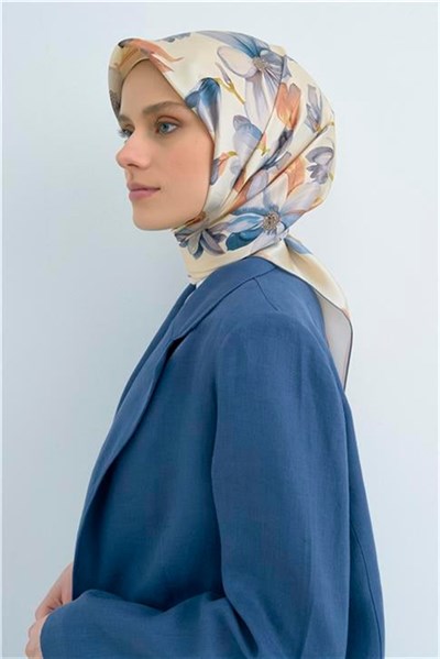 Armine Yeni Sezon 2026 Saf İpek Twill Eşarp 9524D 81