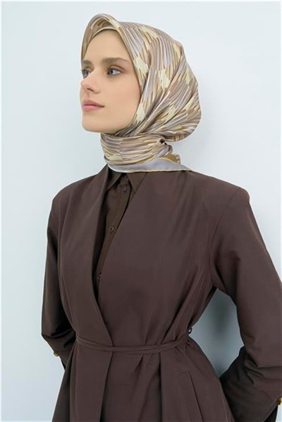 Armine Yeni Sezon 2026 Saf İpek Twill Eşarp 9533D 83