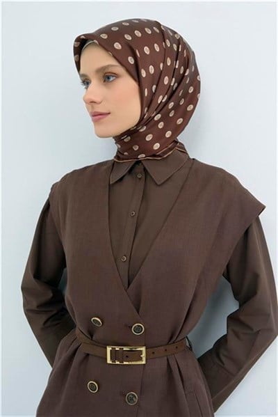 Armine Yeni Sezon 2026 Saf İpek Twill Eşarp 9544D 83