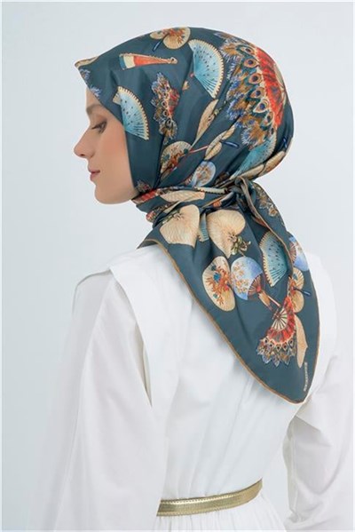 Armine Yeni Sezon 2026 Saf İpek Twill Eşarp 9532D 80