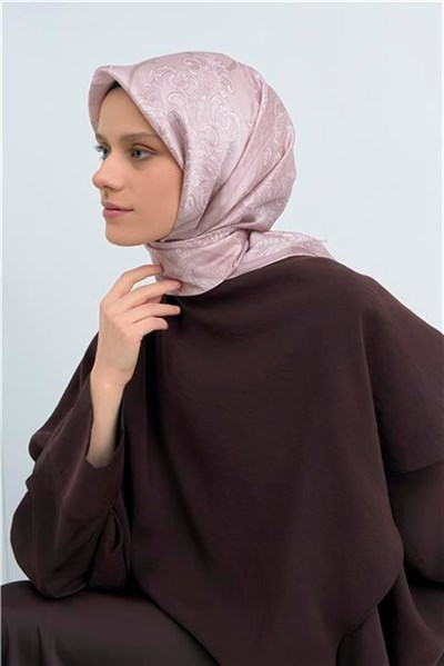 Armine Yeni Sezon 2026 Saf İpek Twill Eşarp 9537D 01