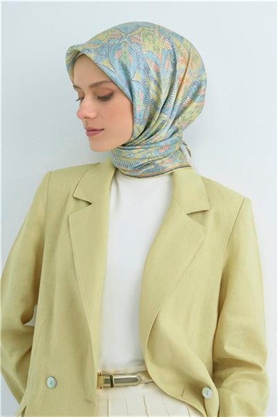 Armine Yeni Sezon 2026 Saf İpek Twill Eşarp 9540D 81