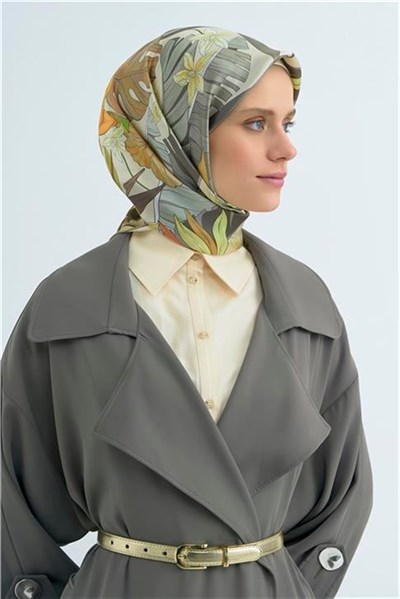 Armine Yeni Sezon 2026 Saf İpek Twill Eşarp 9500D 31