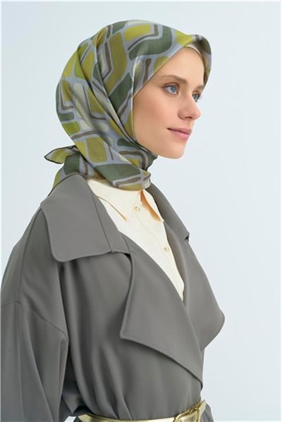 Armine Yeni Sezon 2026 Saf İpek Twill Eşarp 9504D 32