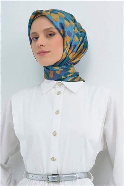 Armine Yeni Sezon 2026 Saf İpek Twill Eşarp 9507D 85