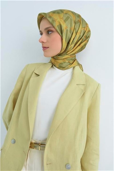 Armine Yeni Sezon 2026 Saf İpek Twill Eşarp 9541D 84