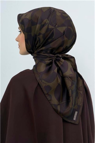 Armine Yeni Sezon 2026 Saf İpek Twill Eşarp 9551D 54