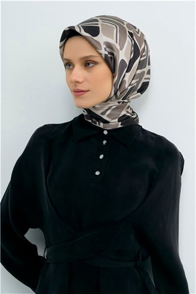 Armine Yeni Sezon 2026 Saf İpek Twill Eşarp 9504D 87
