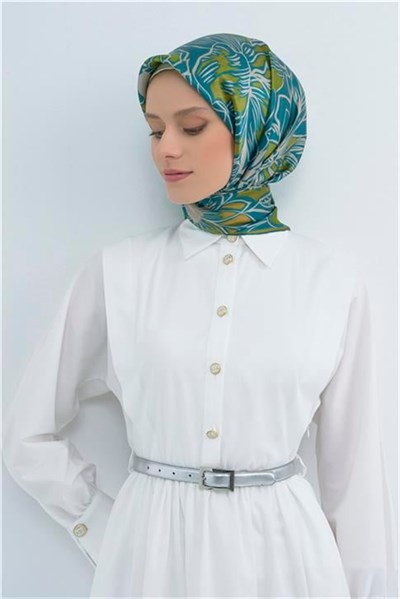 Armine Yeni Sezon 2026 Saf İpek Twill Eşarp 9539D 80
