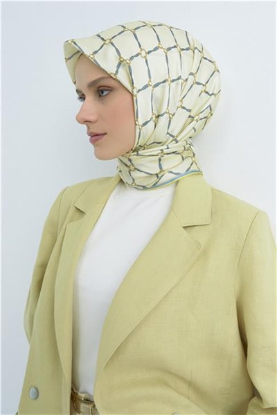 Armine Yeni Sezon 2026 Saf İpek Twill Eşarp 9538D 81