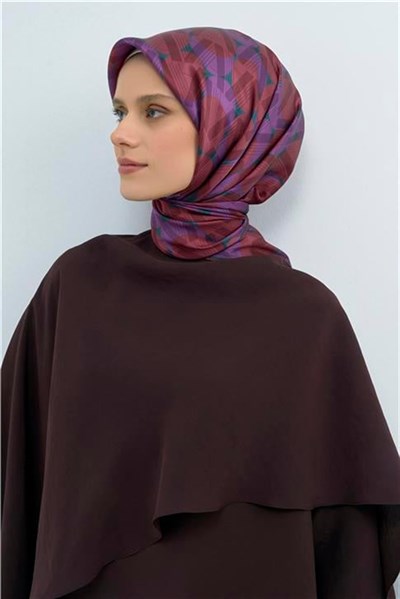 Armine Yeni Sezon 2026 Saf İpek Twill Eşarp 9541D 86
