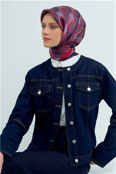 Armine Yeni Sezon 2026 Saf İpek Twill Eşarp 9533D 35