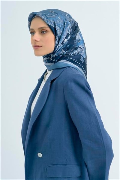 Armine Yeni Sezon 2026 Saf İpek Twill Eşarp 9535D 81