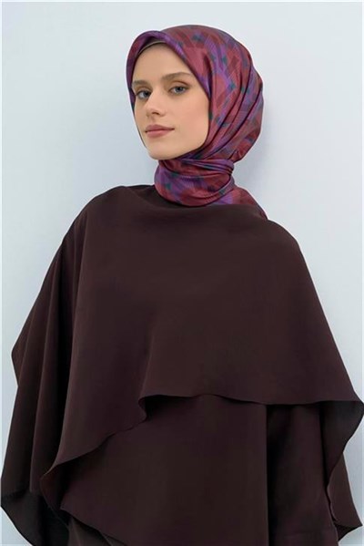 Armine Yeni Sezon 2026 Saf İpek Twill Eşarp 9541D 86