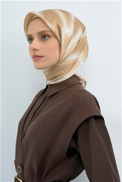 Armine Yeni Sezon 2026 Saf İpek Twill Eşarp 9547D 85