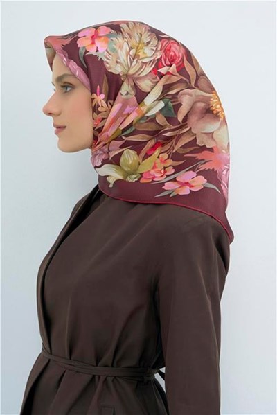 Armine Yeni Sezon 2026 Saf İpek Twill Eşarp 9516D 33