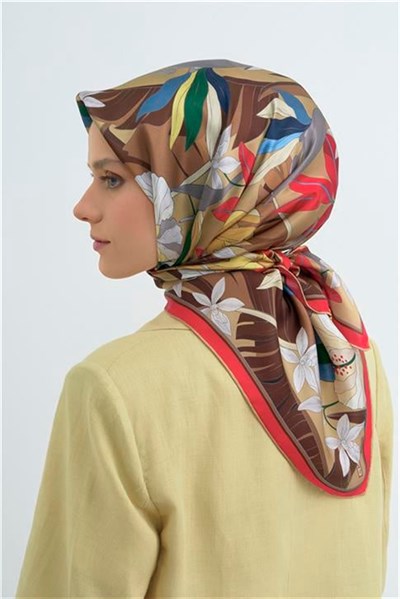 Armine Yeni Sezon 2026 Saf İpek Twill Eşarp 9500D 86