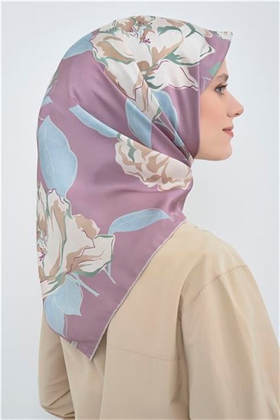 Armine Yeni Sezon 2026 Saf İpek Twill Eşarp 9509D 82