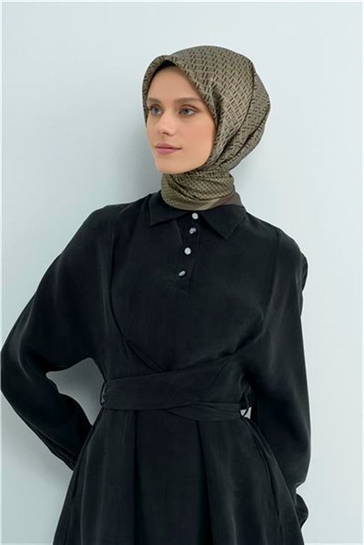 Armine Yeni Sezon 2026 Saf İpek Twill Eşarp 9502D 55