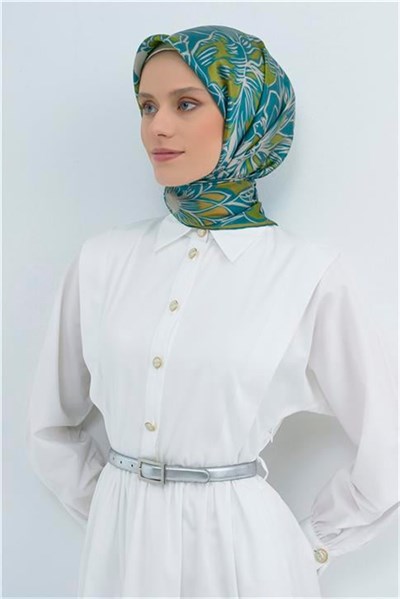 Armine Yeni Sezon 2026 Saf İpek Twill Eşarp 9539D 80