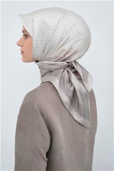 Armine Yeni Sezon 2026 Saf İpek Twill Eşarp 9526D 80
