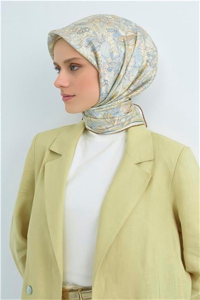 Armine Yeni Sezon 2026 Saf İpek Twill Eşarp 9508D 80