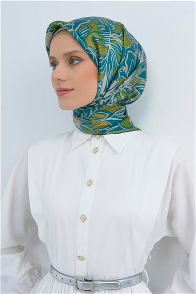 Armine Yeni Sezon 2026 Saf İpek Twill Eşarp 9539D 80