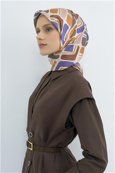 Armine Yeni Sezon 2026 Saf İpek Twill Eşarp 9504D 31