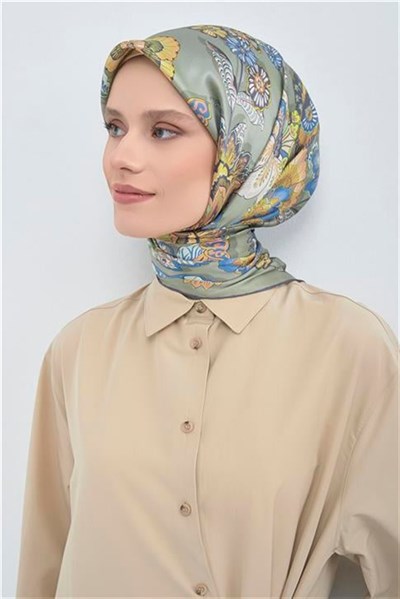 Armine Yeni Sezon 2026 Saf İpek Twill Eşarp 9523D 83